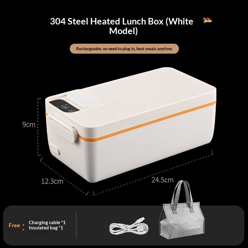 Wireless USB Rechargeable Heating Lunch Box