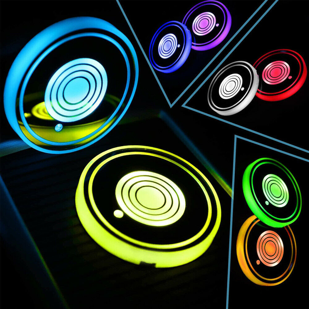 USB Charging Led Water Cup Light Mat