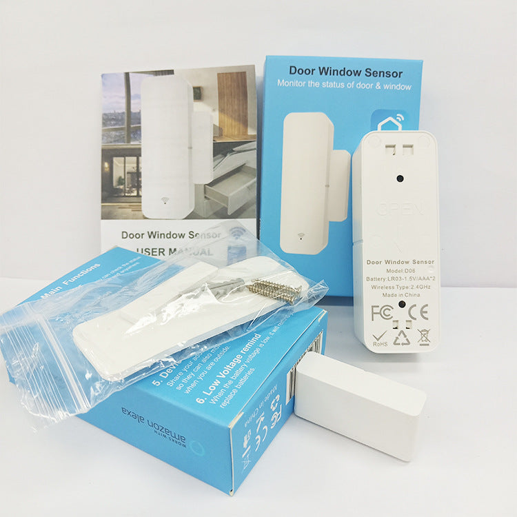 Phone Control Door Sensor Alarm Detection