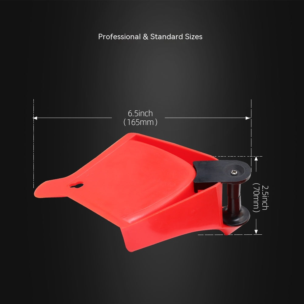 Portable Non-Slip Bracket Triangle Car Stop Device