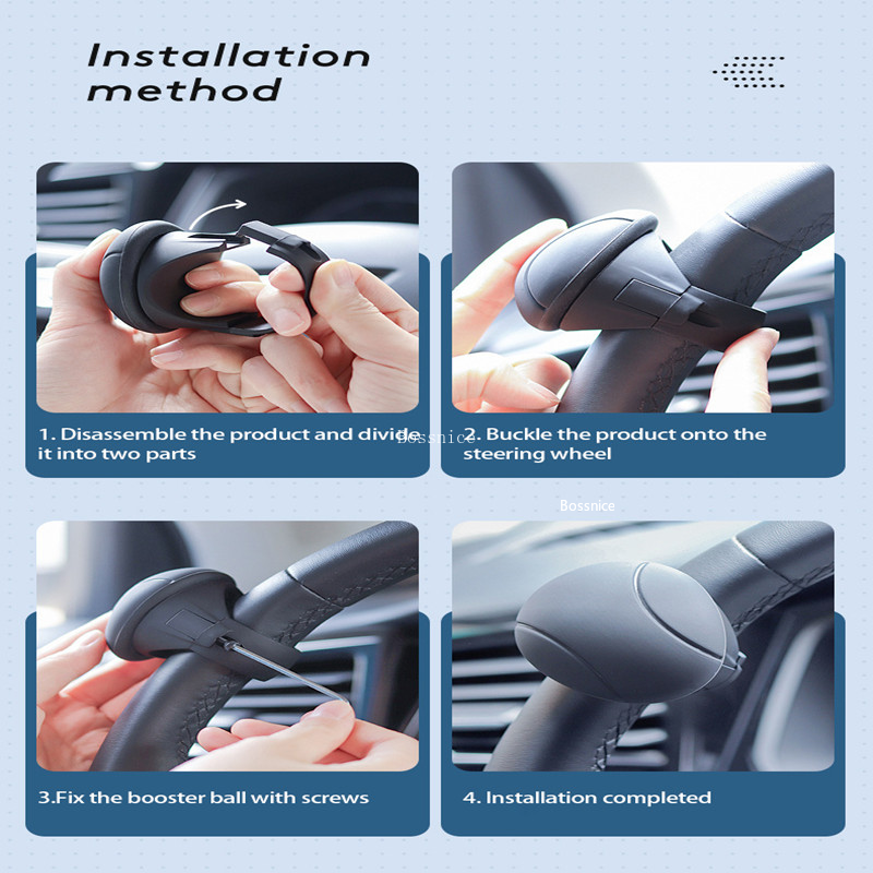 Mini Car Wheel Booster Steering