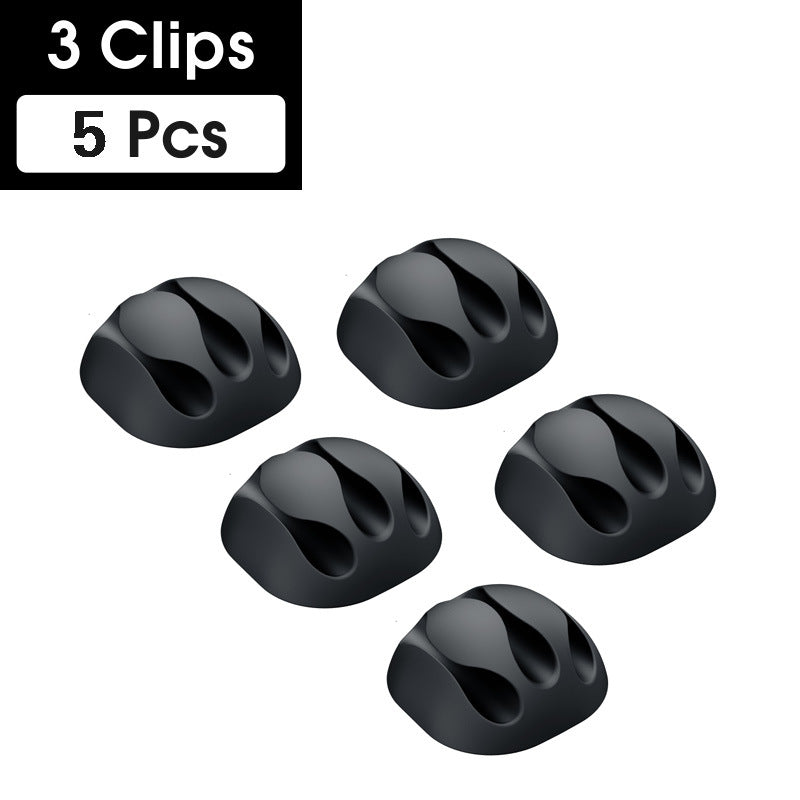 Simple Silicone Fixed Data Cable Organizer