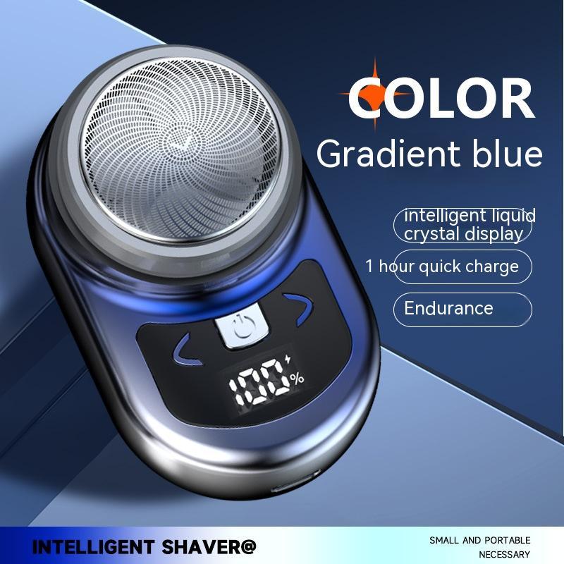 Smart Mini Electric Shaver with Digital Display