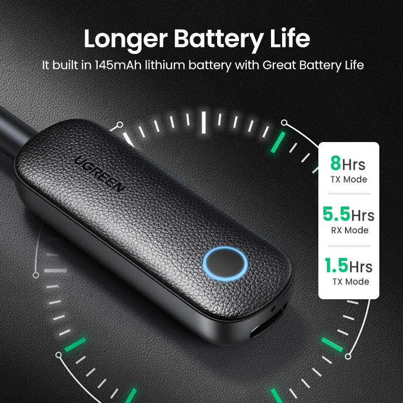 Bluetooth 5.0 Aux Line To Audio Adapter
