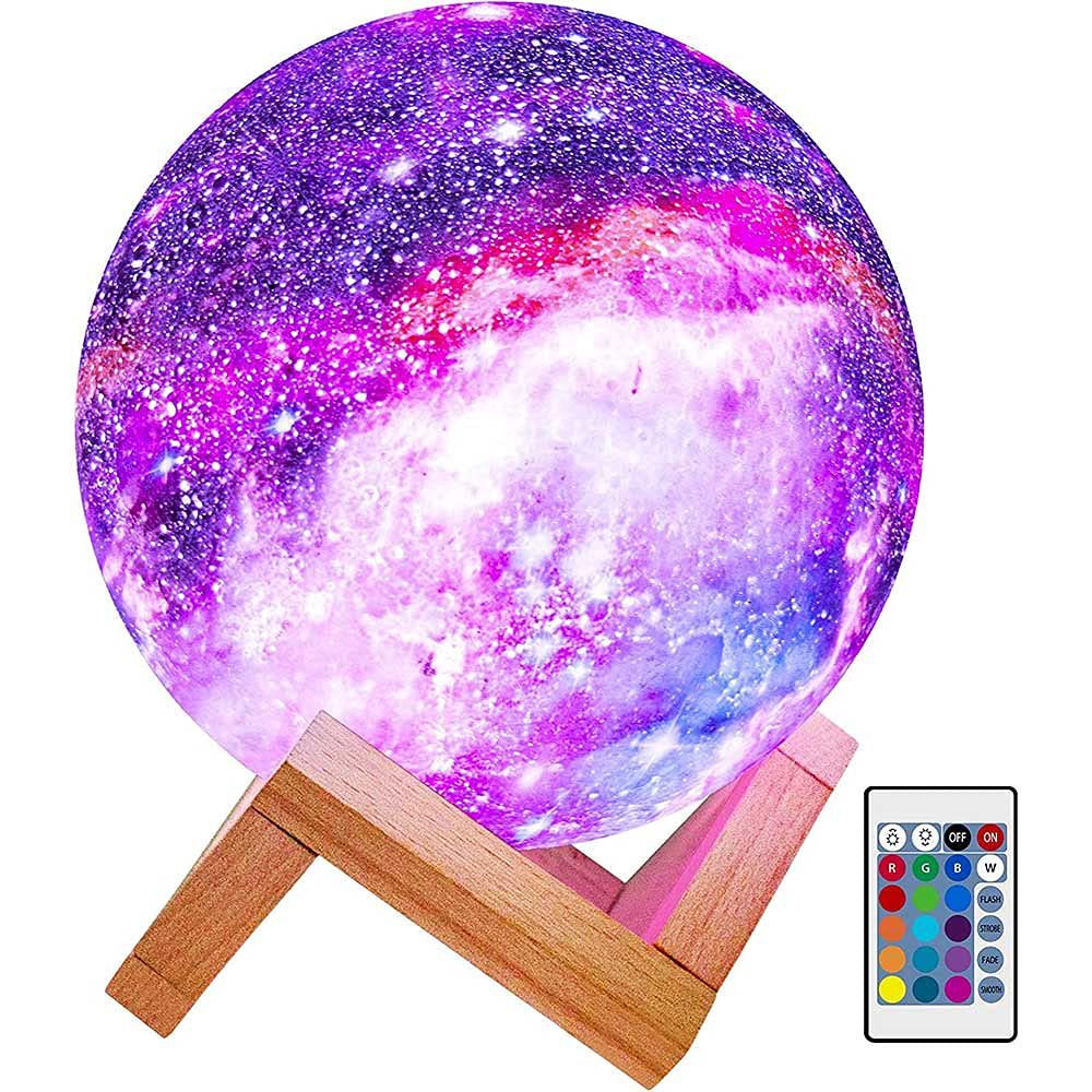 3D Printing Moon Galaxy Light