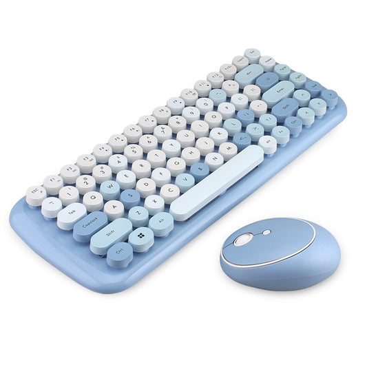 Wireless Mini Notebook Keyboard And Mouse Set
