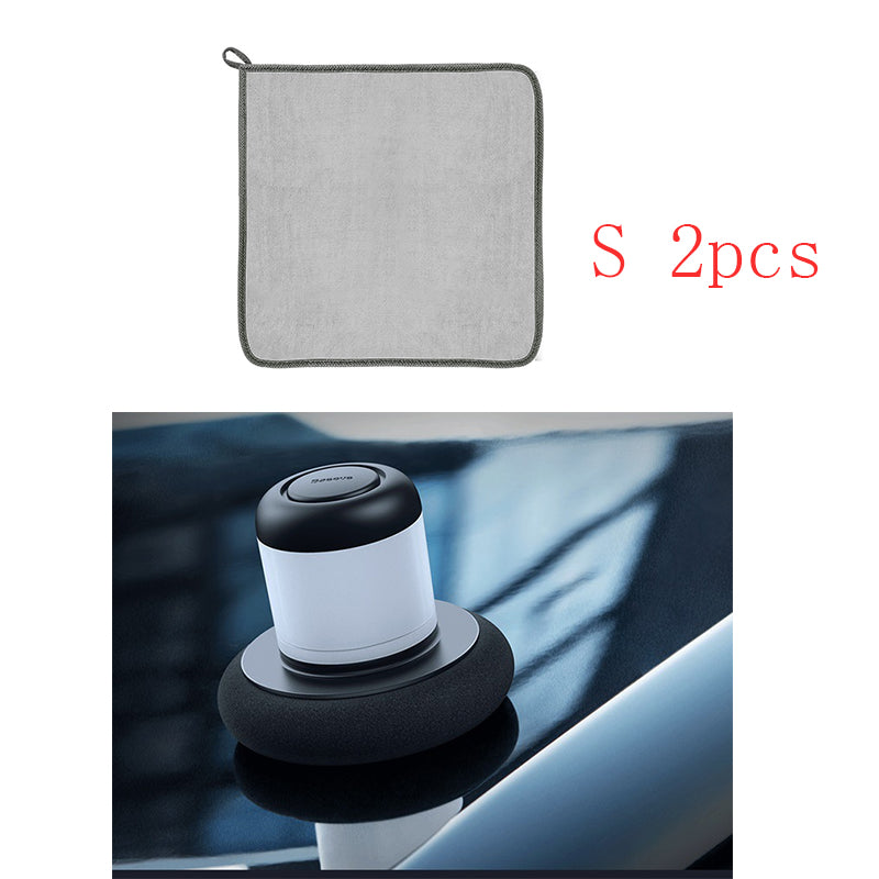 Portable Mini Car Polisher & Wash Towel