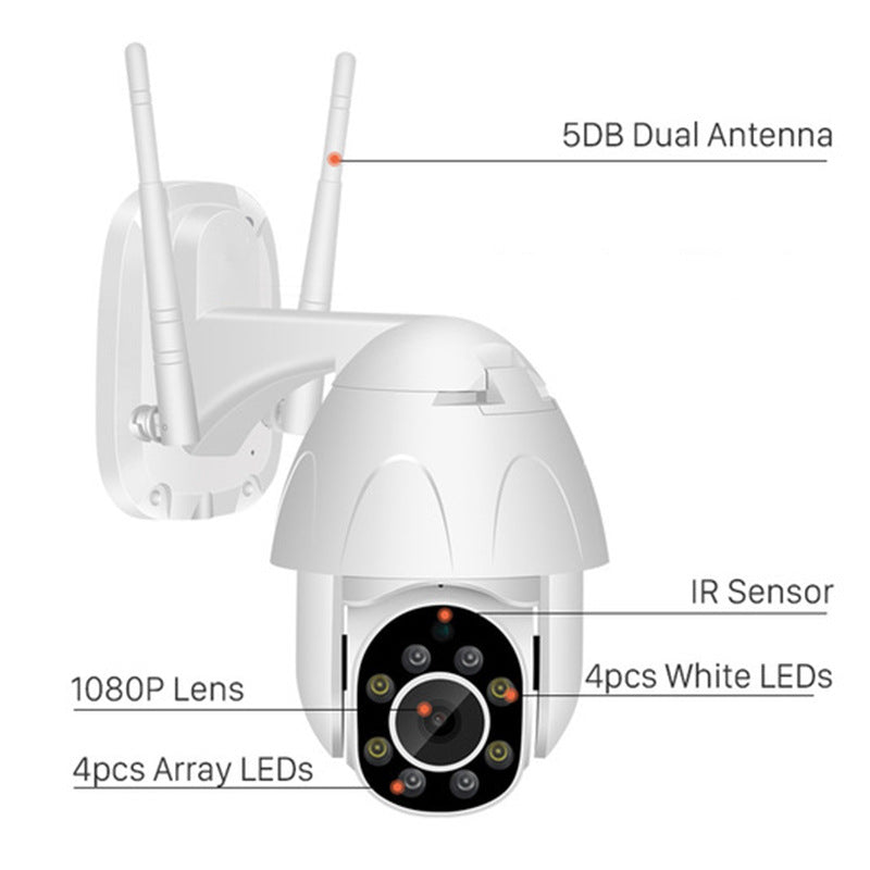 360 Night Vision HD Outdoor Security Camera