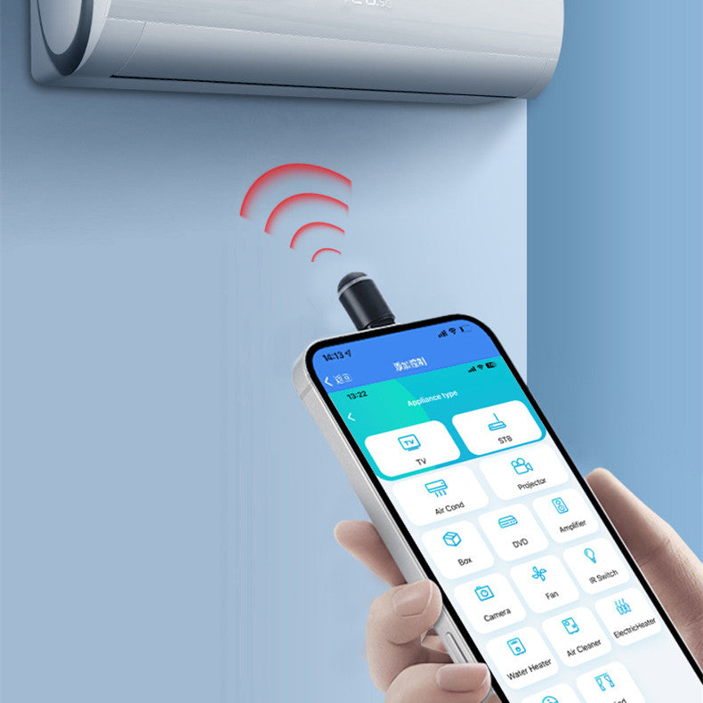 Universal Capsule Infrared Emission Remote Control