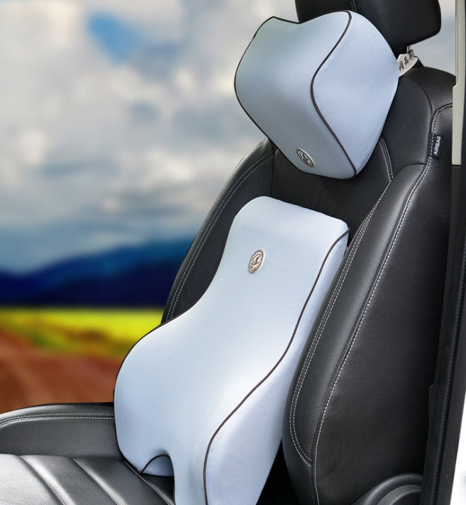 Slow Rebound Car Memory Lumbar Pillow Suit