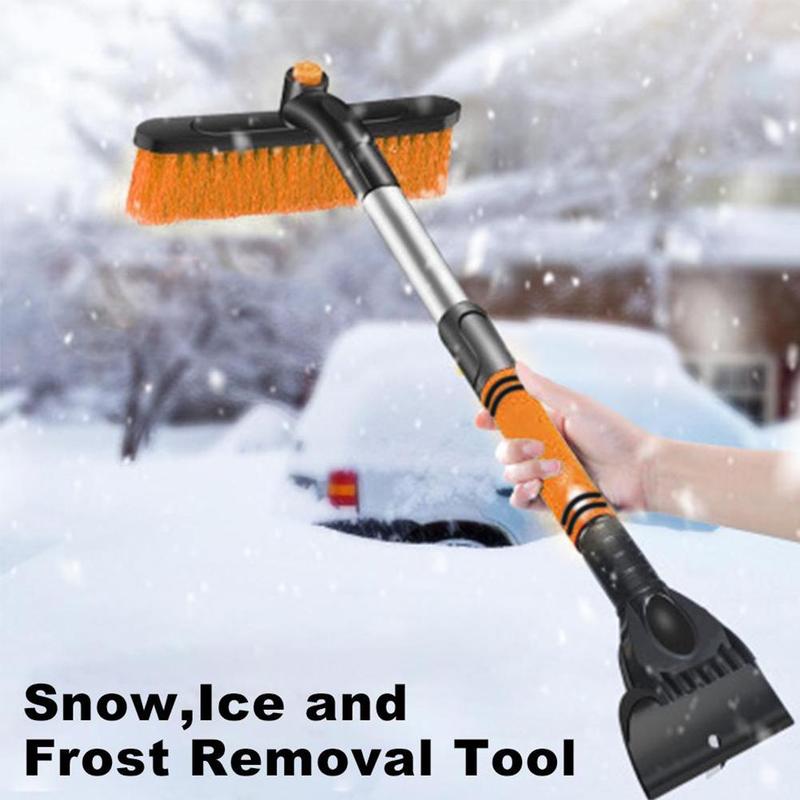 Detachable Car Ice Scraper Extendable Brush