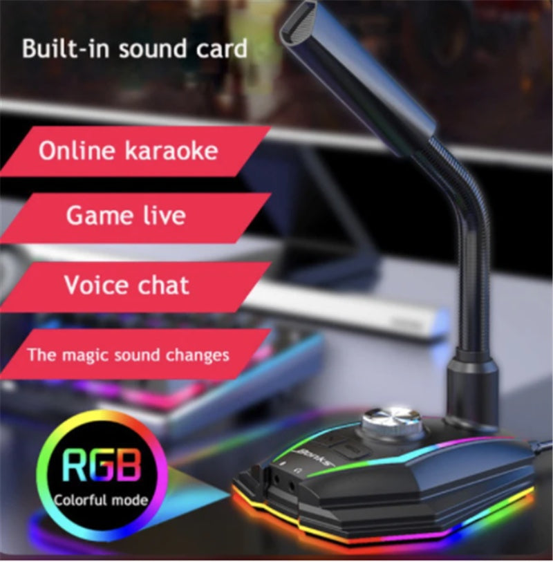 Usb Wired Gaming Microphone