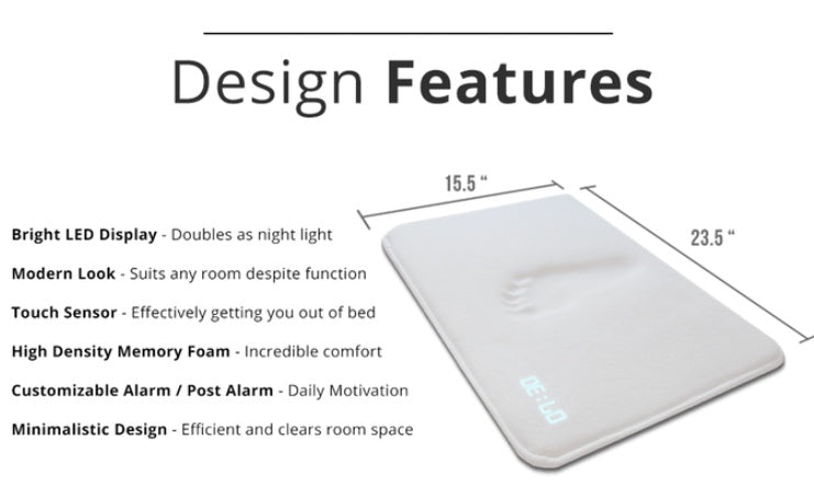 Smart Electronic Pressure Sensitive Alarm Clock