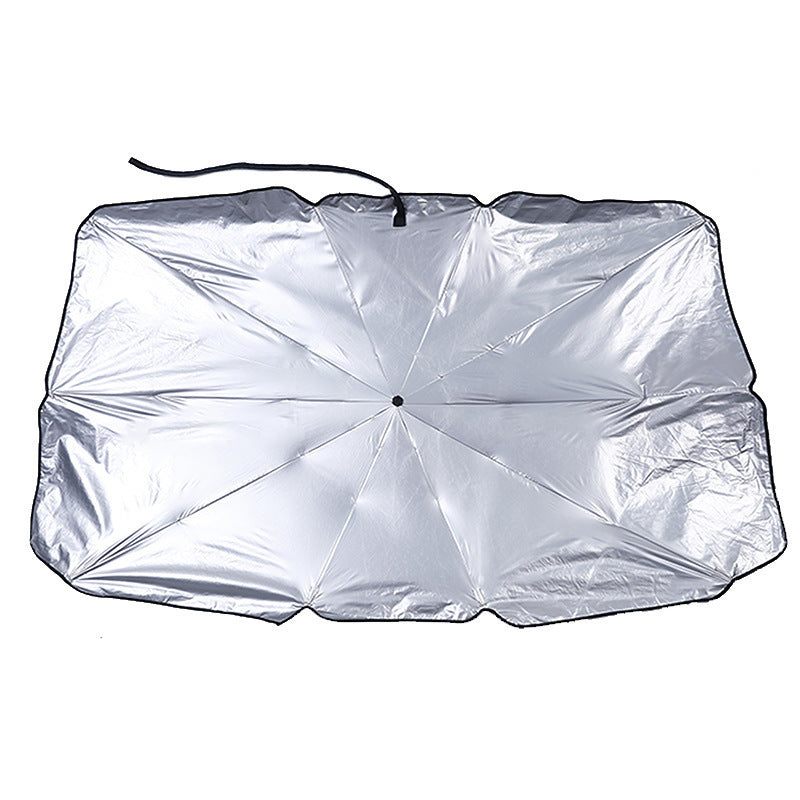 UV Heat Block Foldable Car Windshield Umbrella