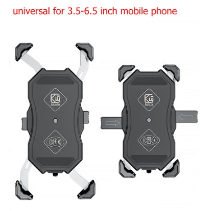 Usb Wireless Charging Biker Phone Holder