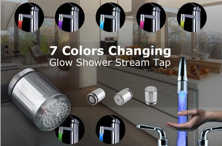 LED Creative Bathroom Light-Up Faucet