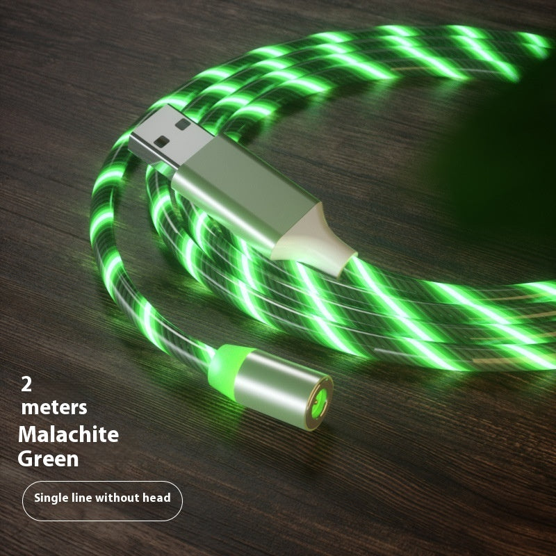 LED Fast Magnetic Lighting Charging Cable