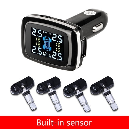 USB Tire Pressure Security Alarm Sensors