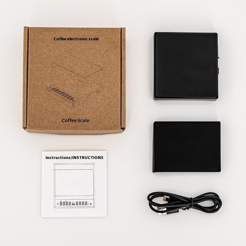 High-Precision Rechargeable Smart Coffee Scale