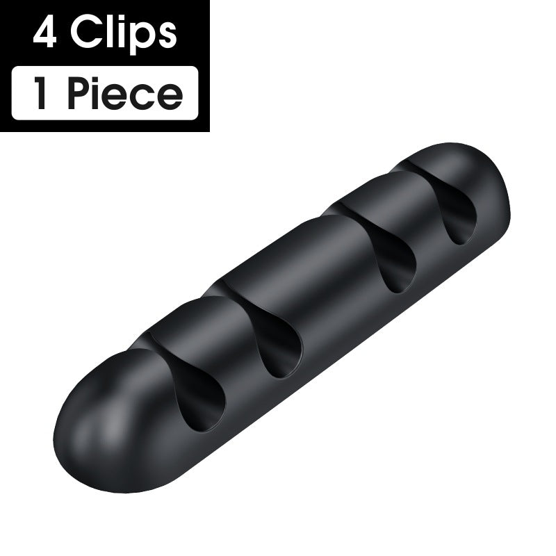 Simple Silicone Fixed Data Cable Organizer