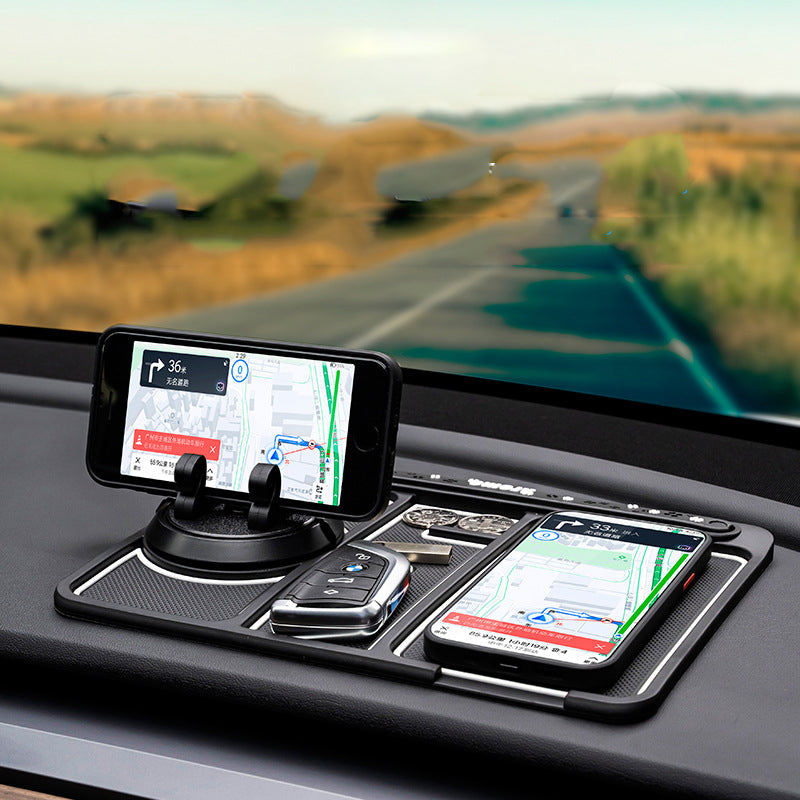 4-in-1 Non-Slip Car Phone Holder Mat