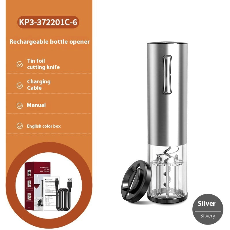 USB Rechargeable Electric Wine Bottle Opener