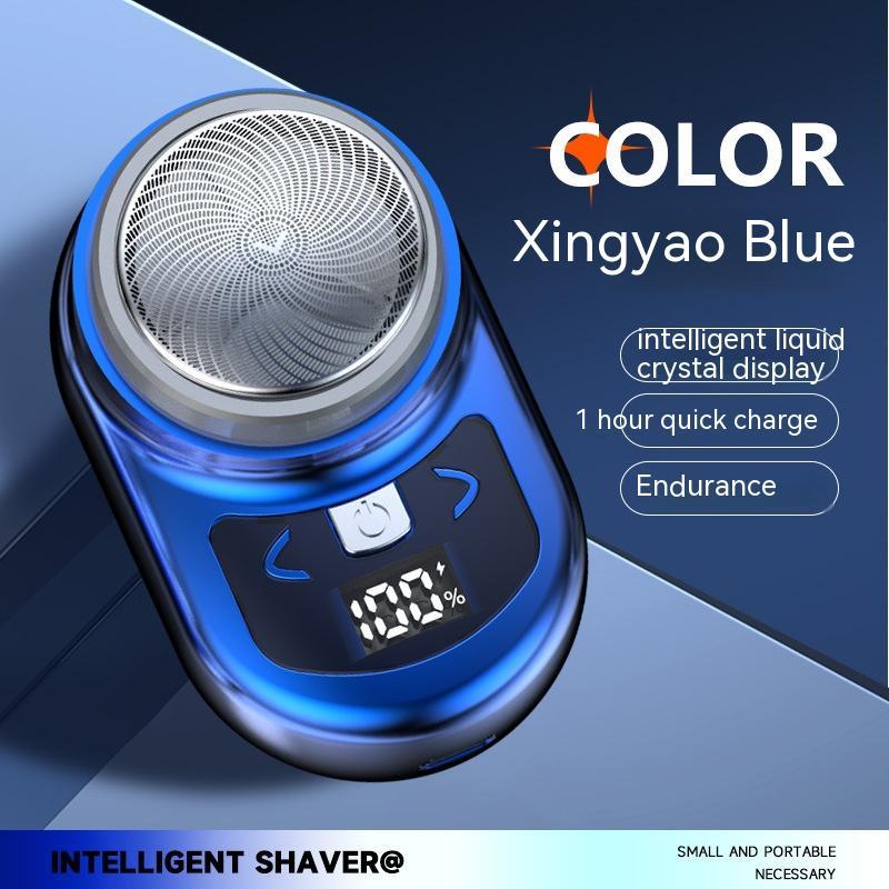Smart Mini Electric Shaver with Digital Display