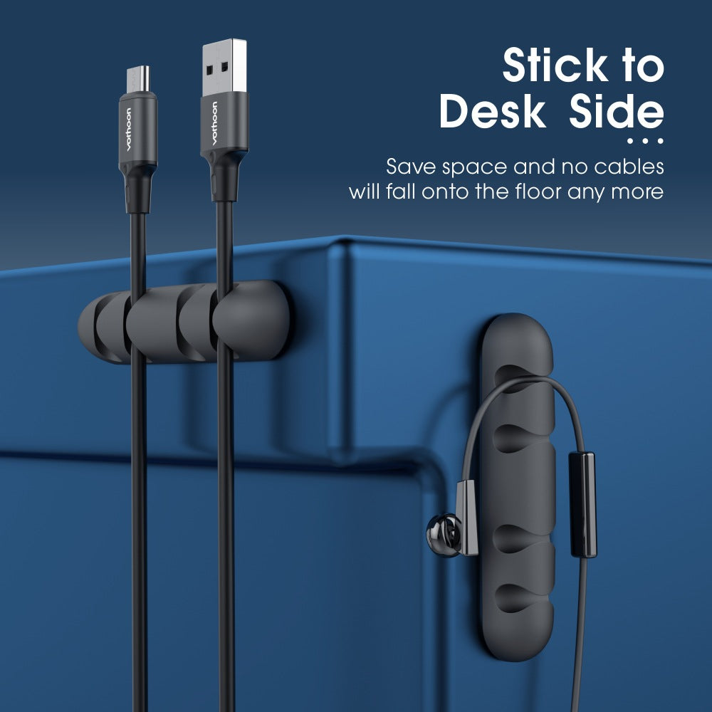 Simple Silicone Fixed Data Cable Organizer