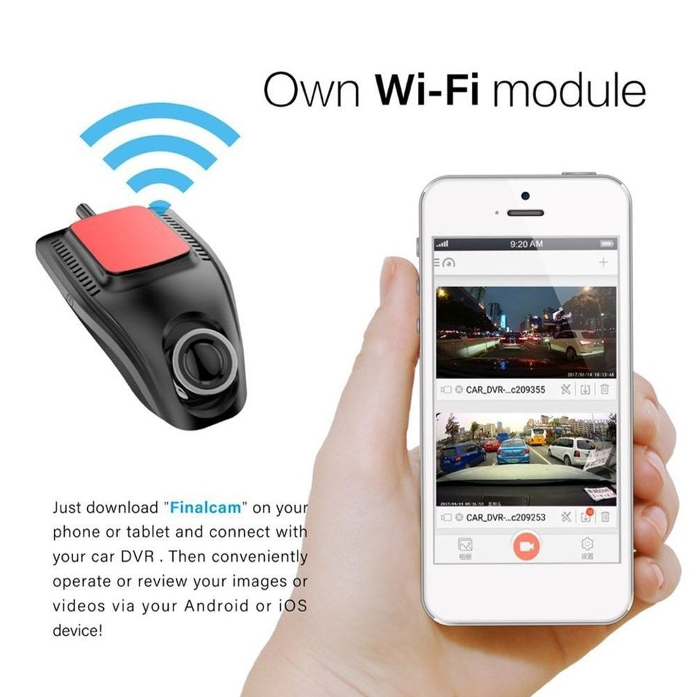 Full HD Eye Dash Recorder Camera With Wifi