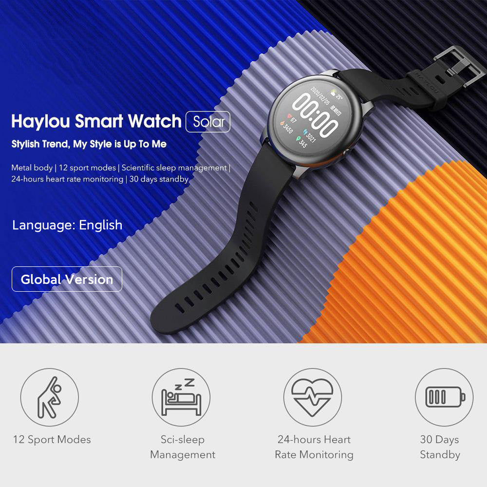 Smart Heart Rate Sleep Monitor Watch