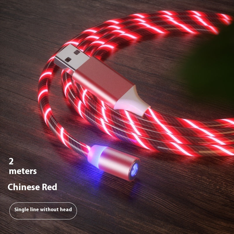 LED Fast Magnetic Lighting Charging Cable