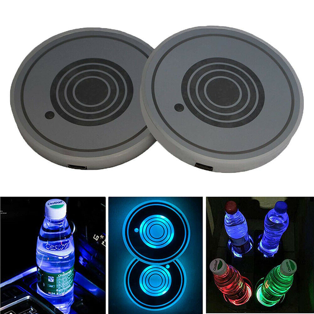 USB Charging Led Water Cup Light Mat