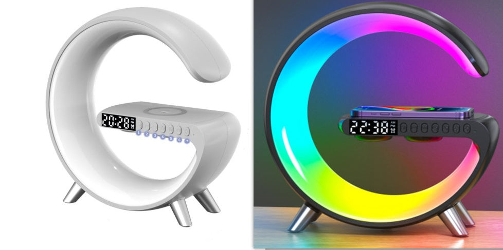 Intelligent G Shaped LED Speaker & Charger