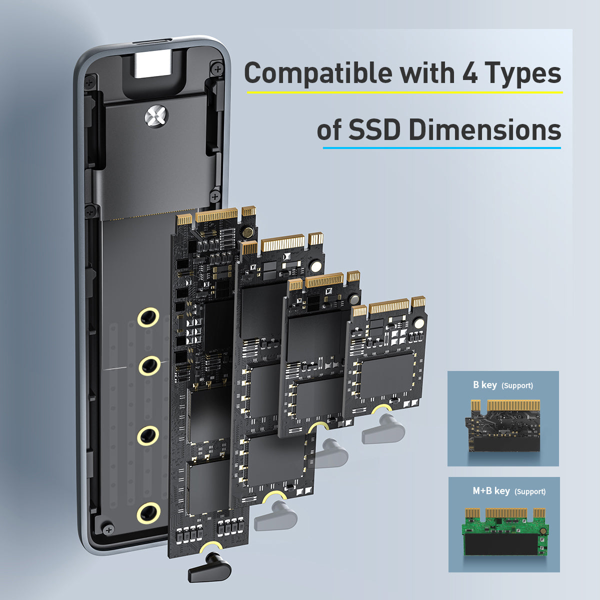 Quick Mobile Solid State Drive Box