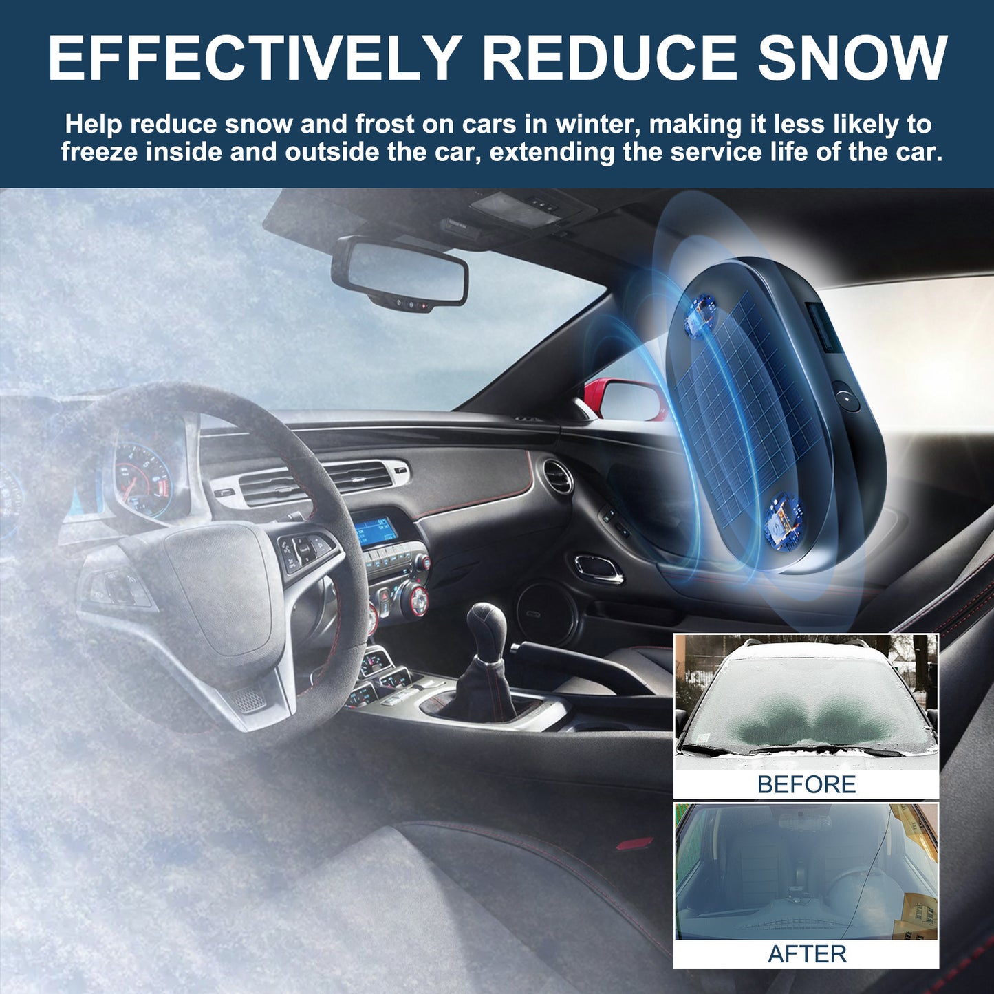 Portable Car Snow Anti-Freezing Tool