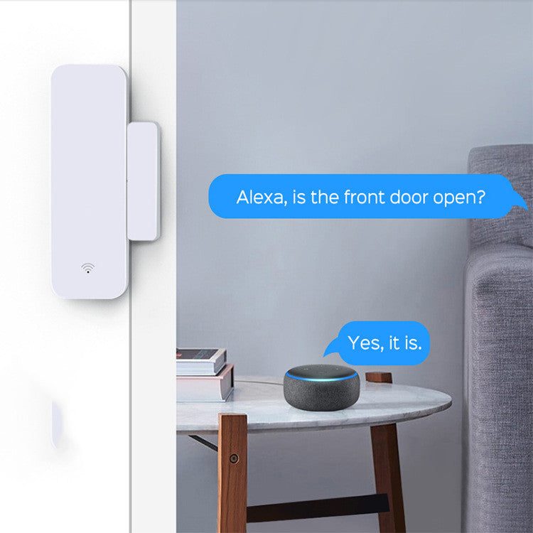 Phone Control Door Sensor Alarm Detection