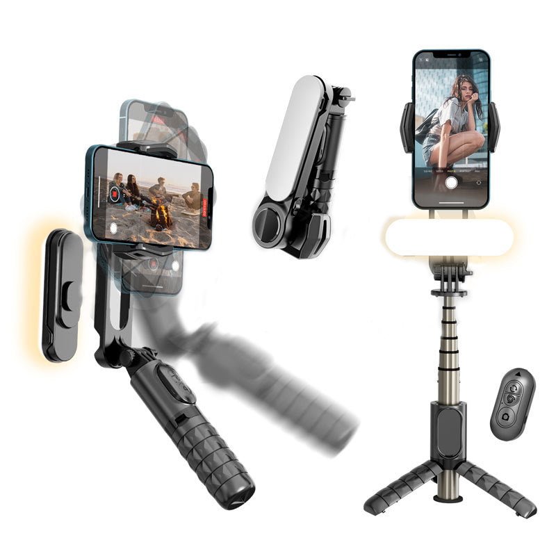 Handheld Gimbal And Bluetooth Tripod Selfie Stick