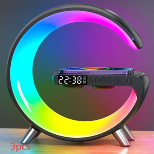 Intelligent G Shaped LED Speaker & Charger
