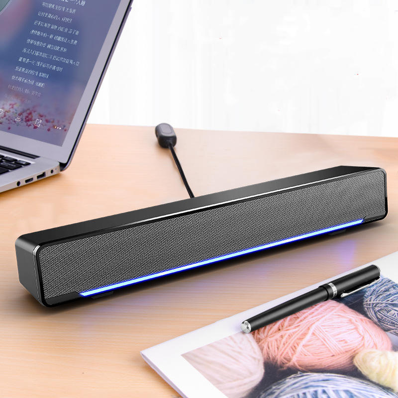USB Home Wired Stereo Subwoofer Speaker