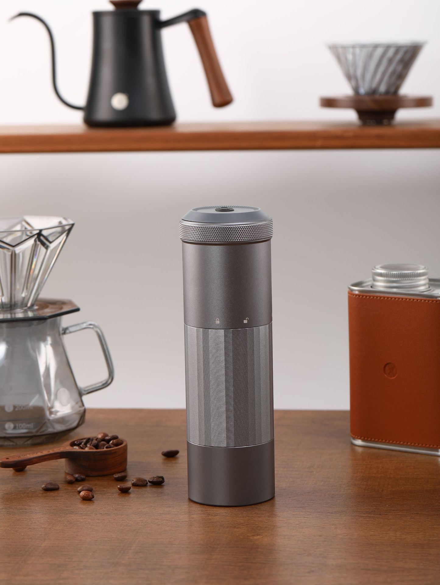 Portable USB Wireless Household Bean Grinder