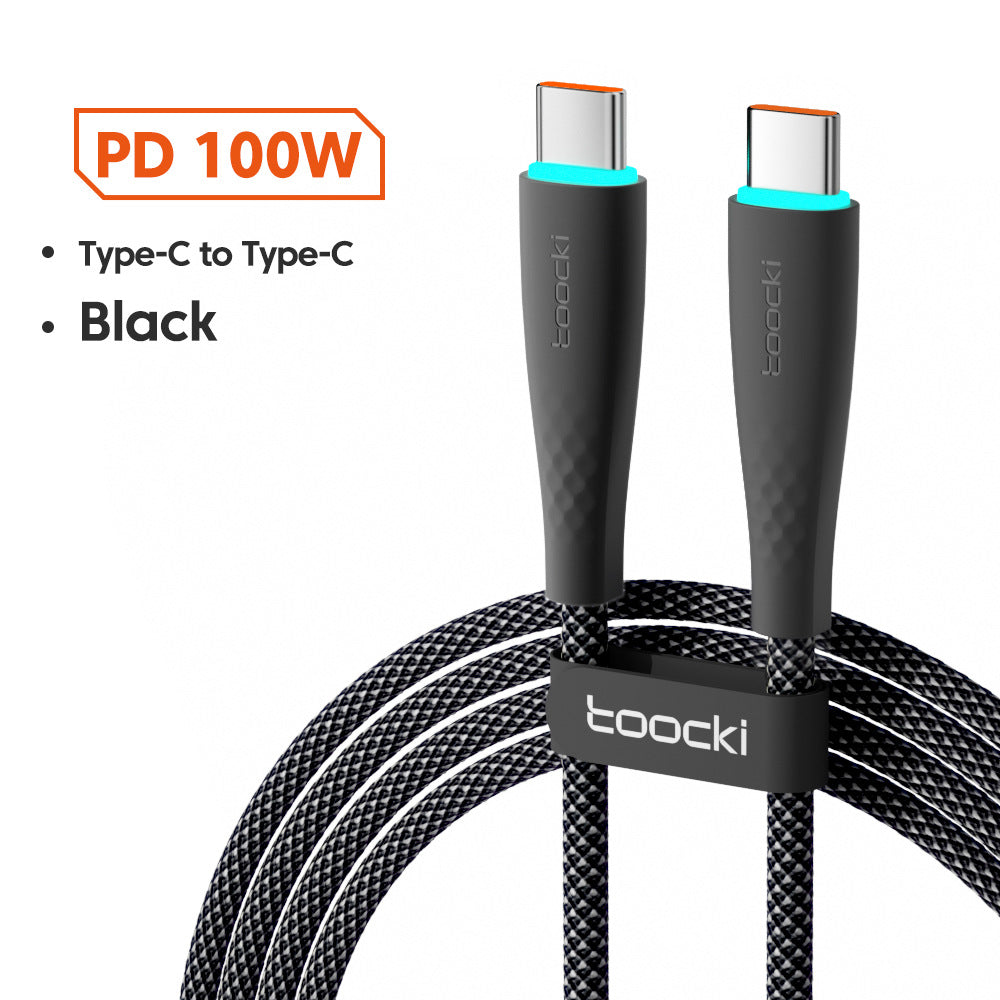 100W USB Type C To USB C Fast Charging Cable