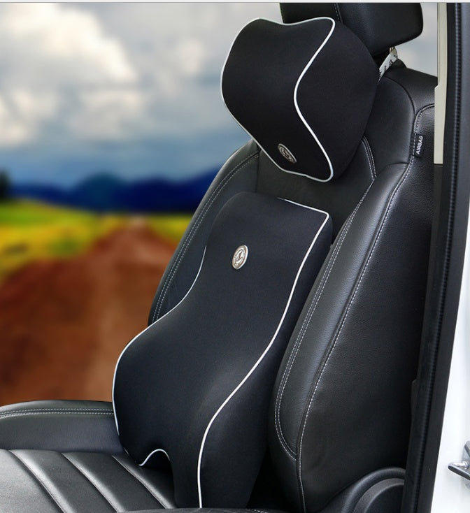 Slow Rebound Car Memory Lumbar Pillow Suit