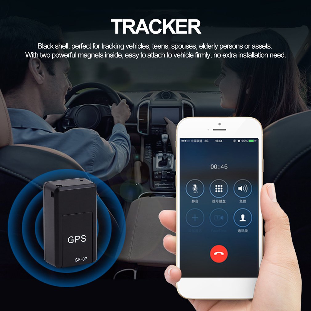 Rechargeable Mini Car Magnetic GPS Tracker