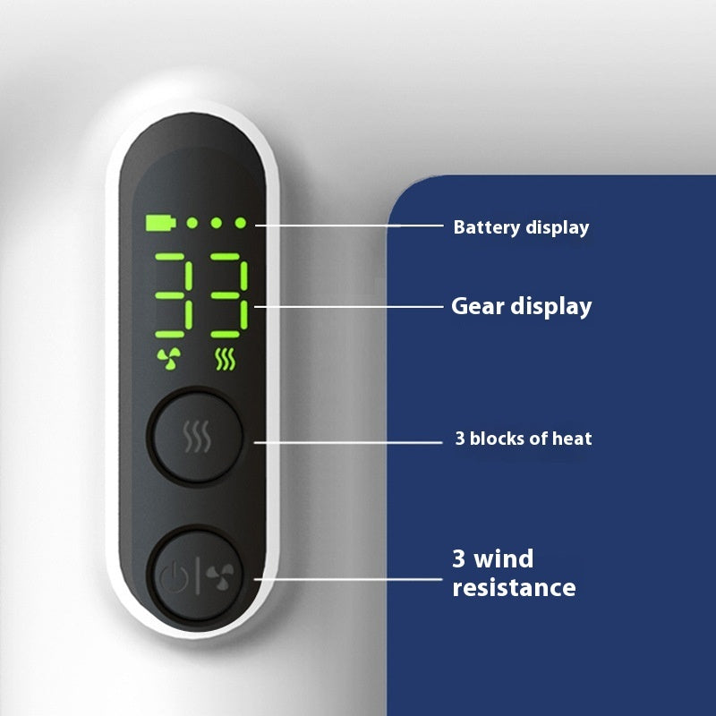 USB Rechargeable Wireless Hair Dryer