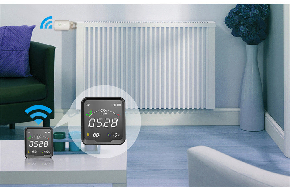 LED Color Screen Temperature And Humidity Sensor