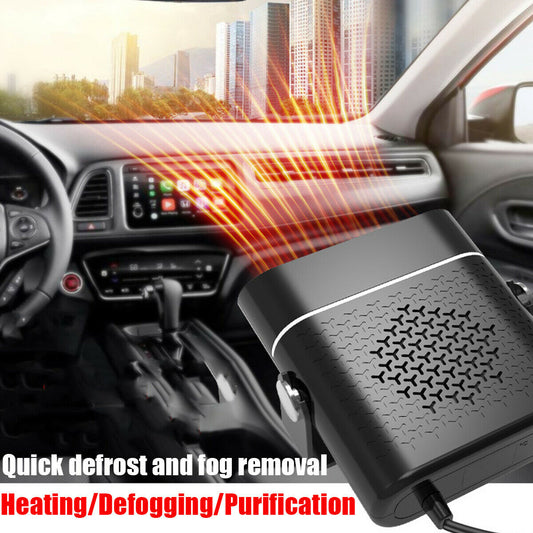 3 In 1 Mini Car Plug In Heater Defogger