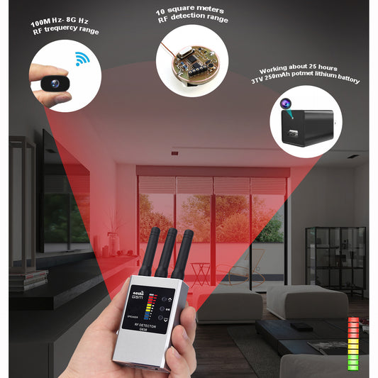 RF Bug Detector Hidden Camera Finder