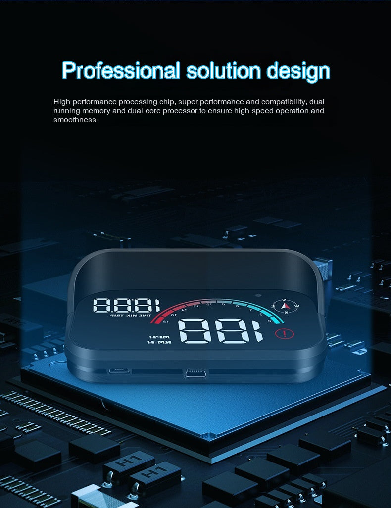 Universal Head-Up Display GPS HD Projector