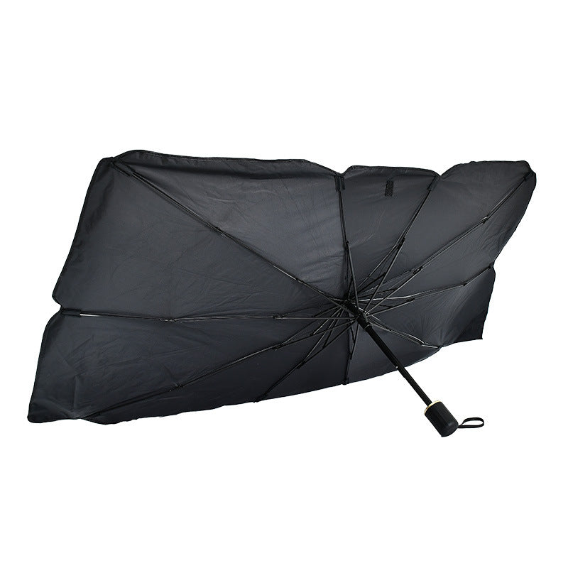 UV Heat Block Foldable Car Windshield Umbrella