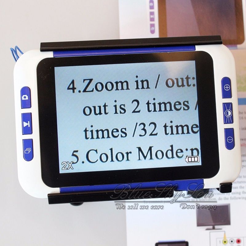 Portable Low Vision Reader Pro Device